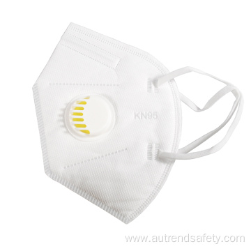 Good Quality KN95 5ply Disposable Non-woven Face Mask With Valve